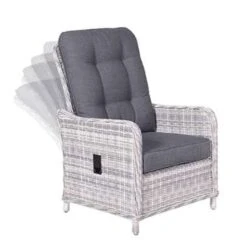 Garden Impressions Nova Lounge Dining Verstelbare Tuinstoel -Huishoudelijke Artikelen Winkel 1000000662 0103