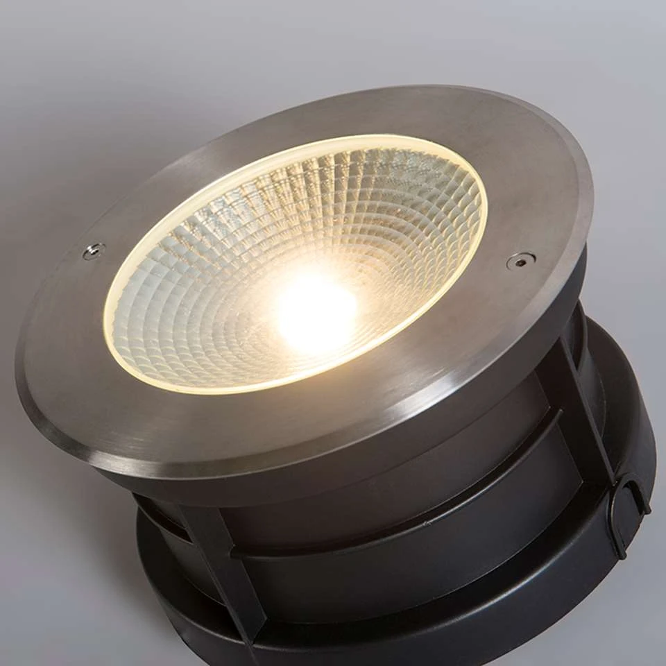 QAZQA Moderne Grondspot Aluminium Incl. LED 20W - Bridge 5 QAZQA Moderne Grondspot Aluminium Incl. LED 20W - Bridge - Afbeelding 3