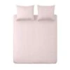 Ten Cate 100% Katoensatijnen Lits Jumeaux Dekbedovertrek - 240x200/220 - Roze -Huishoudelijke Artikelen Winkel 1000023928