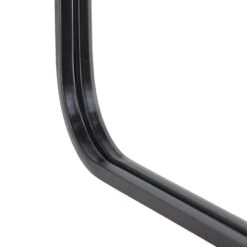 Fragix Boston Passpiegel - Zwart - Metaal - 150x40 -Huishoudelijke Artikelen Winkel 1000032429 0102