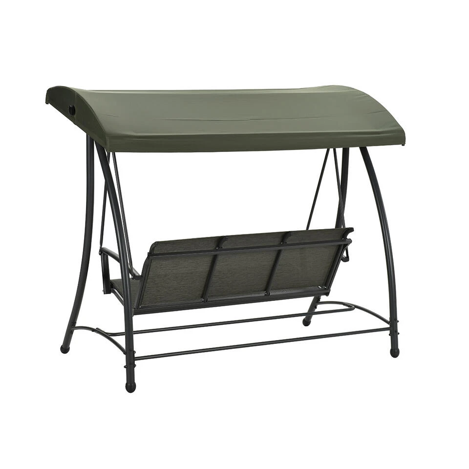 Garden Impressions Rubens Schommelbank 3-zits Mosgroen 5 Garden Impressions Rubens Schommelbank 3-zits Mosgroen - Afbeelding 3