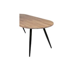 WOOOD Tablo 2-Standen Poot Conisch 1 Stuks - Metaal - Zwart - 72x79x10 -Huishoudelijke Artikelen Winkel 1000039075 0103