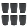 OTIX Koffiekopjes Set Van 6 Zwart Mat 340ml 1 OTIX Koffiekopjes Set Van 6 Zwart Mat 340ml -Huishoudelijke Artikelen Winkel 1000068763