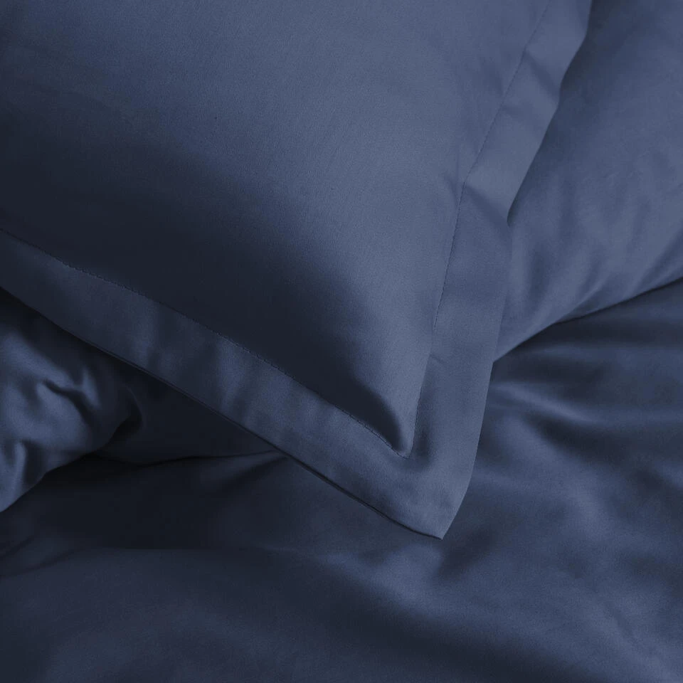 Cinderella Sundays - Dekbedovertrek - Satijn - 140x200/220 Cm - Navy 5 Cinderella Sundays - Dekbedovertrek - Satijn - 140x200/220 Cm - Navy - Afbeelding 3