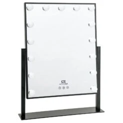 United Entertainment Hollywood Spiegel Met 15 LEDs - Zwart