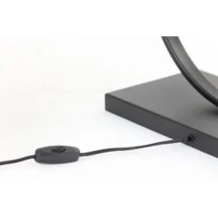 Lampvoet Omega - Zwart - 39,5x18,5x47 Cm -Huishoudelijke Artikelen Winkel 1000073553 0111