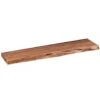 Wandplank Edwin 90cm - Hout - Bruin 1 Wandplank Edwin 90cm - Hout - Bruin -Huishoudelijke Artikelen Winkel 1000076601
