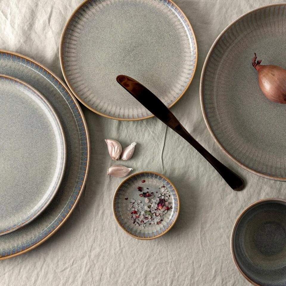 Dutch Rose Sapphire Bord 28 Grijs 6 Dutch Rose Sapphire Bord 28 Grijs - Afbeelding 4