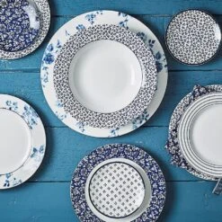 Laura Ashley Giftset 4 Borden 20 Cm Sweet Alyssum -Huishoudelijke Artikelen Winkel 1000093032 0103