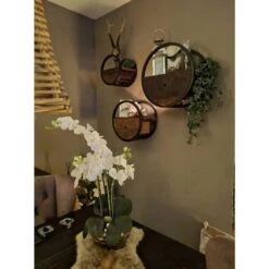 Kalfort Calro Industrieel Wandrek Set Van 3 - 30 Cm 8 Kalfort Calro Industrieel Wandrek Set Van 3 - 30 Cm -Huishoudelijke Artikelen Winkel 1000094089 0102