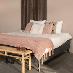 Giga Meubel Wandpaneel Walnoot - Set Van 2 - 278x60cm -Huishoudelijke Artikelen Winkel 1000094775 0102