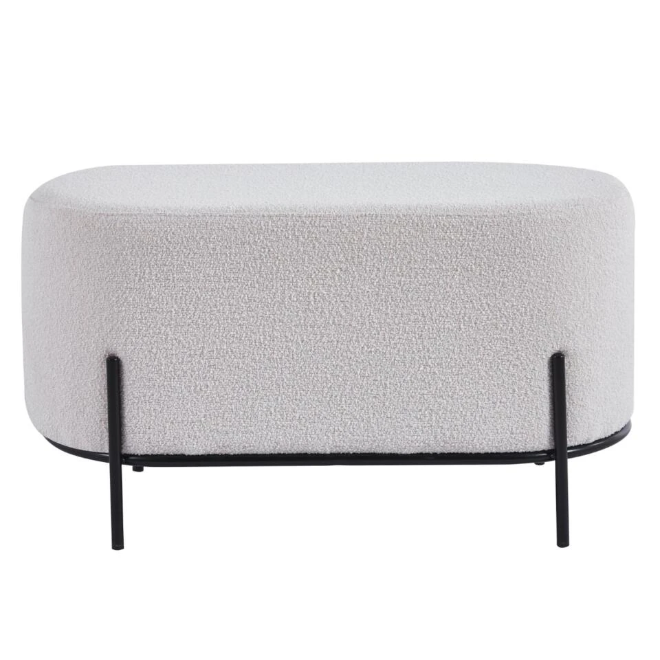 DS4U® Torben Hocker Duo - Stof - Wit 3 DS4U® Torben Hocker Duo - Stof - Wit