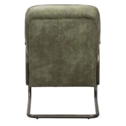 Fauteuil Ivar - Stof - Olijfgroen -Huishoudelijke Artikelen Winkel 10207512 0900