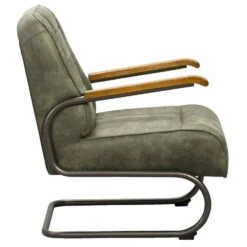 Fauteuil Ivar - Stof - Olijfgroen -Huishoudelijke Artikelen Winkel 10207512 8000