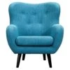 Fauteuil Viborg - Stof - Turquoise -Huishoudelijke Artikelen Winkel 10209329