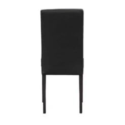 Eetkamerstoel Serge - Kunstleder - Zwart -Huishoudelijke Artikelen Winkel 10302260 0900