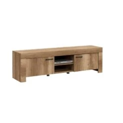 TV-meubel Lidia - Eikenkleur - 52x180x43 Cm -Huishoudelijke Artikelen Winkel 10604055 0330