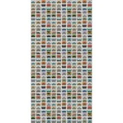 ESTAhome Behang XXL - Vintage Cassettes 8 ESTAhome Behang XXL - Vintage Cassettes -Huishoudelijke Artikelen Winkel 1137027727 0102