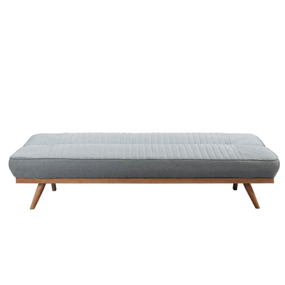 Slaapbank Lugano - Grijs/groen - 89x191x85 Cm 4 Slaapbank Lugano - Grijs/groen - 89x191x85 Cm - Afbeelding 2