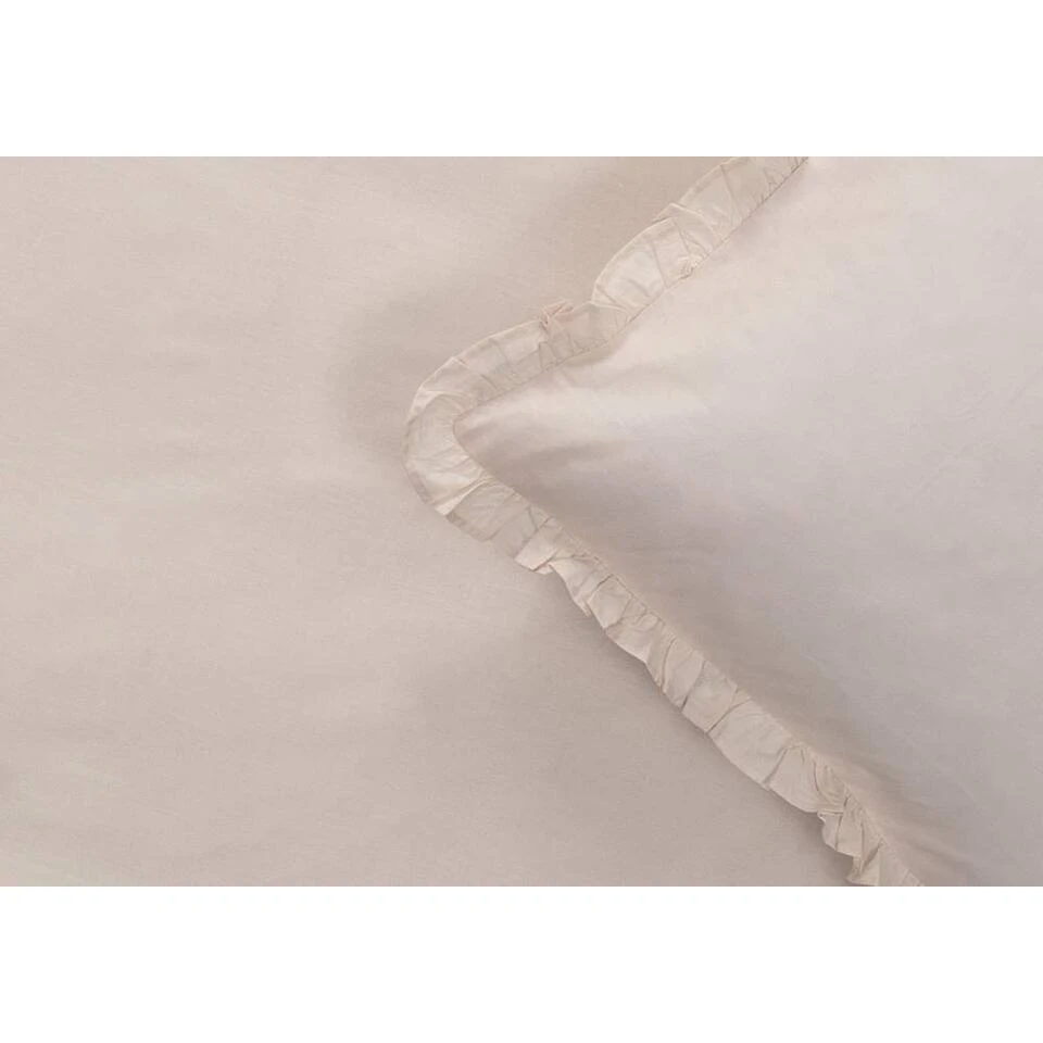 Royal Dekbedovertrek Cato Effen - Roze - 200x200/220 Cm 4 Royal Dekbedovertrek Cato Effen - Roze - 200x200/220 Cm - Afbeelding 2