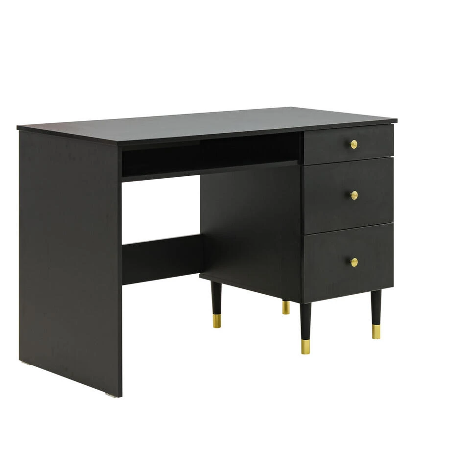 Bopita Cloë Bureau - Mat Zwart 5 Bopita Cloë Bureau - Mat Zwart - Afbeelding 3