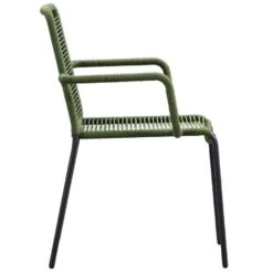 Le Sud Stapelstoel Lunas - Groen -Huishoudelijke Artikelen Winkel 50105244 8000