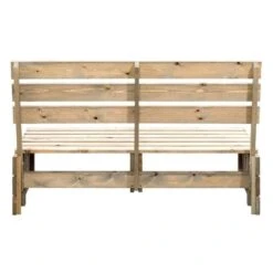 Palletbank Lucca Modulair - Greywash - 120x93,5x76,5 Cm -Huishoudelijke Artikelen Winkel 50203090 0900