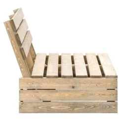 Palletbank Lucca Modulair - Greywash - 120x93,5x76,5 Cm -Huishoudelijke Artikelen Winkel 50203090 8000