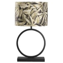 Voet Tafellamp Xavi - Zwart - 38x27x11 Cm 7 Voet Tafellamp Xavi - Zwart - 38x27x11 Cm -Huishoudelijke Artikelen Winkel 60351005 0102