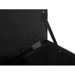 Beliani Ottomaan MICHIGAN - Zwart Kunstleer -Huishoudelijke Artikelen Winkel 6059811ea26047538c2551d4000269f4