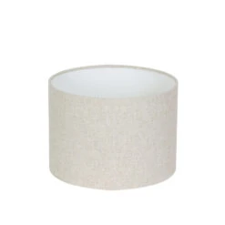 Cilinder Lampenkap Livigno - Naturel - Ø20x15cm -Huishoudelijke Artikelen Winkel 6cc2460128ea43199c727afa4ac389f6