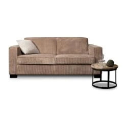 Bank Stuttgart 3-zits - Mokka -Huishoudelijke Artikelen Winkel 81003136 3163