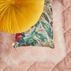 KAAT Amsterdam Plaid Ogibly - Roze - 260x260 Cm 9 KAAT Amsterdam Plaid Ogibly - Roze - 260x260 Cm -Huishoudelijke Artikelen Winkel 81024741 0300