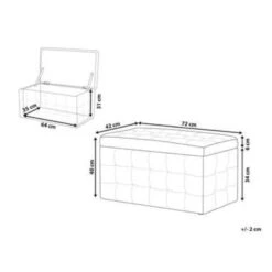 Beliani Ottomaan MICHIGAN - Zwart Kunstleer -Huishoudelijke Artikelen Winkel cd2defedb4084bf8ad4e4c381656757b